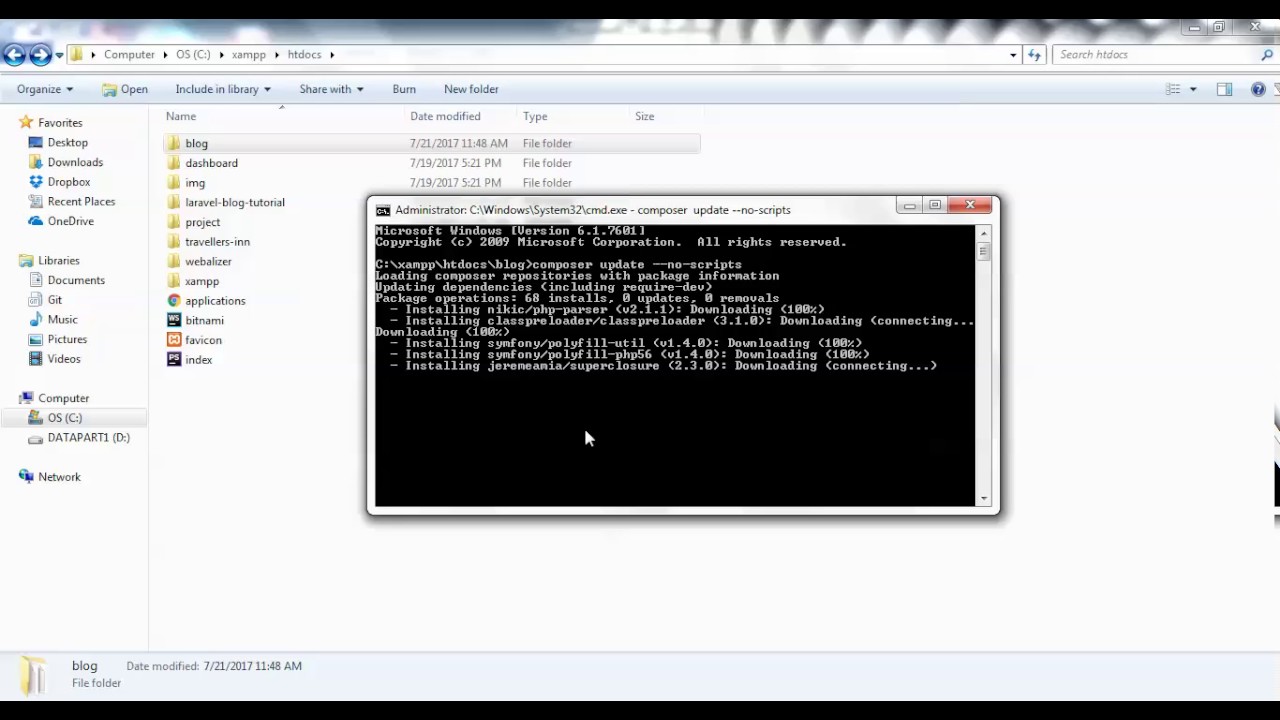 How to Download and run any Laravel Project. Complete Configuration