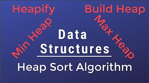 #029 [Data Structures] - Heap Sort Algorithm(Heapify,Build heap,Max-Min heap) With Implementation