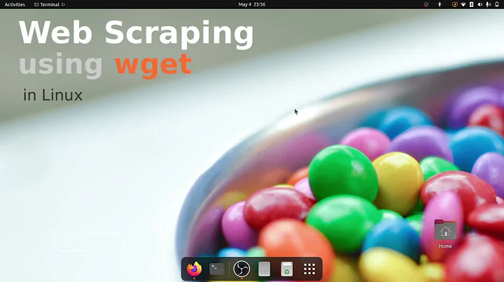 How to use wget in linux to scrape / download a full website content