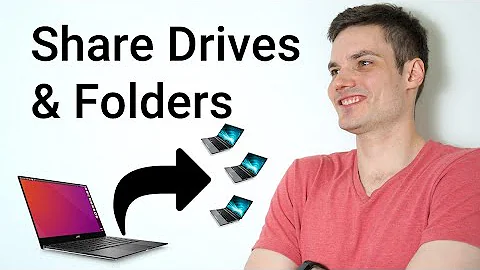 How to Share Folders & Drives from one Computer to another Computer - Windows 10