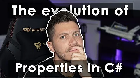 The evolution of Properties in C# from version 1 to 10