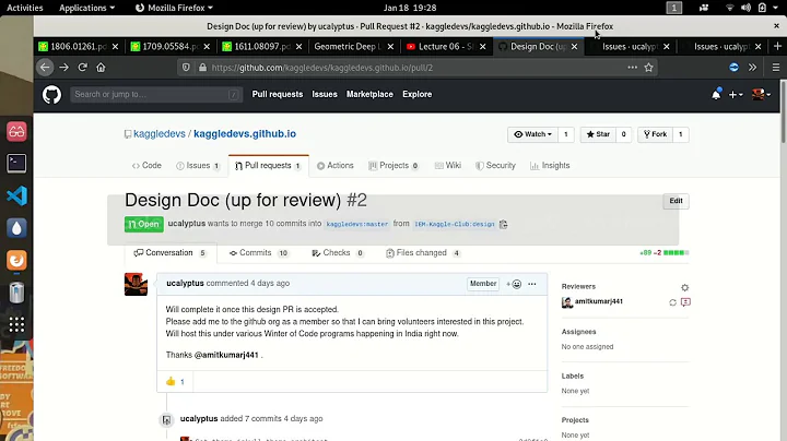 Github Tips: Reopen Pull Requests to make requested changes to your PR