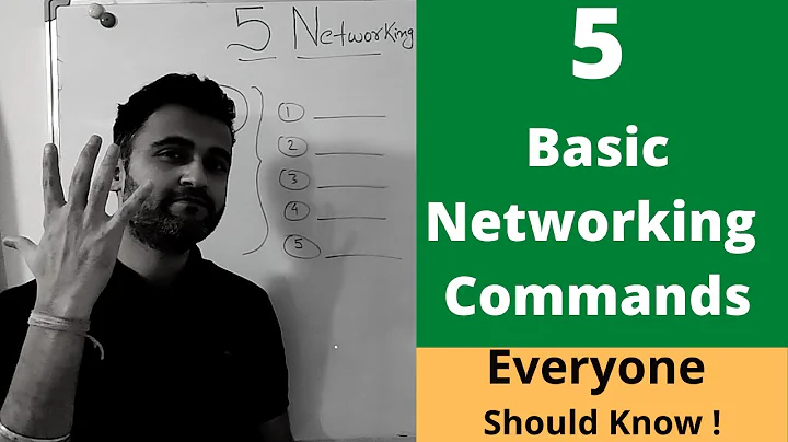5 Basic Networking commands for everyone (2021) | How to troubleshoot network issues on Windows?