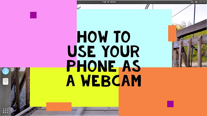 How to use your smart phone as a webcam on Ubuntu
