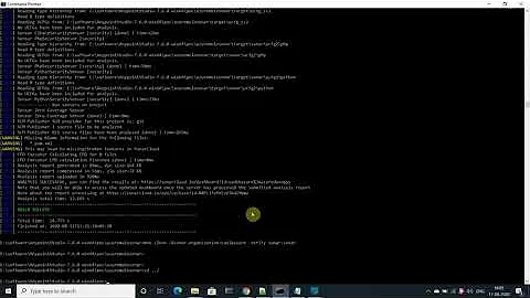 MuleSoft 4 + SonarQube through Maven