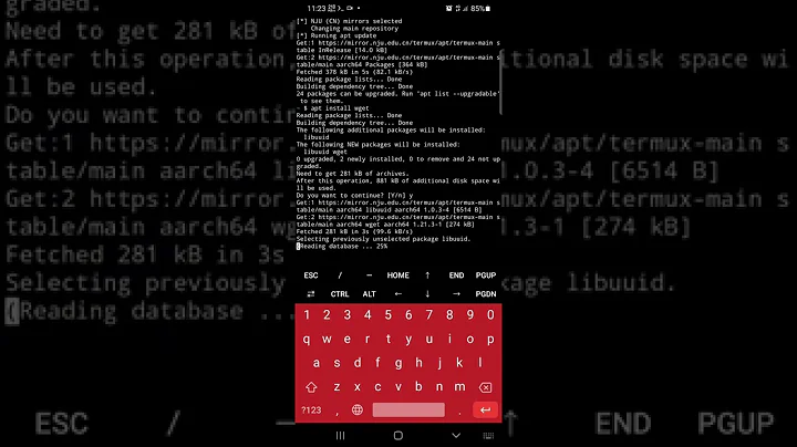 How to fix library "libssl.so.3" not found: needed by main executable in termux ??