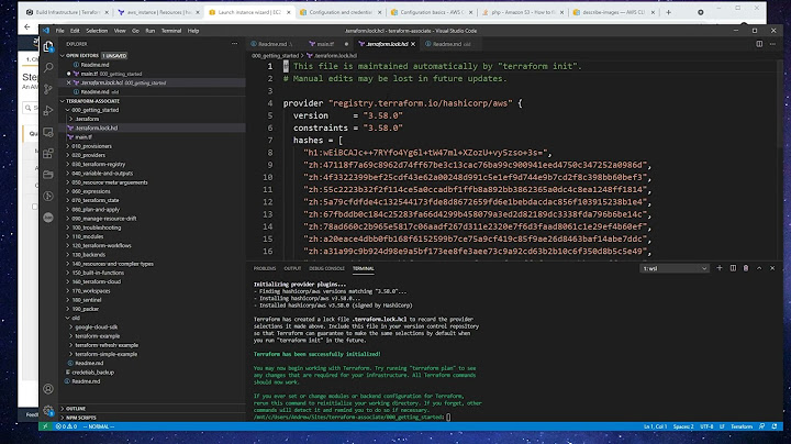 Terraform — Terraform Init