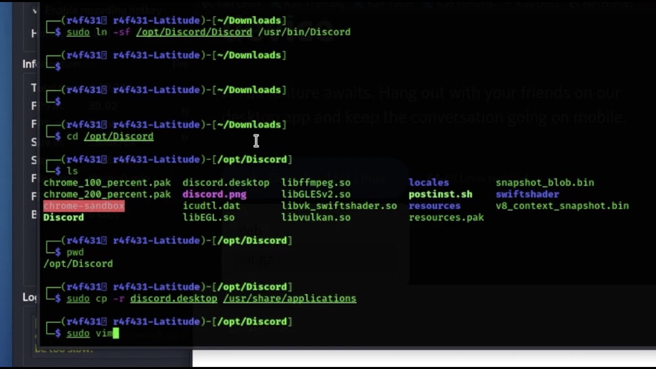 How to install Discord on Kali Linux Without Errors (libappindicator1) - 2021
