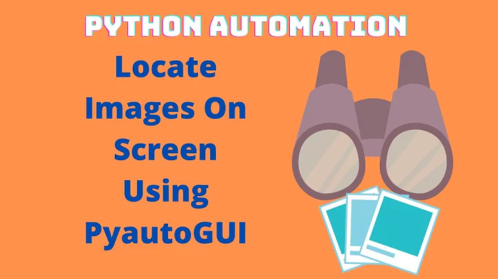 Python Automation #3 Scanning Your Monitor For UI Elements using PyAutoGUI.