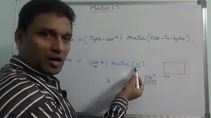 malloc() Function in C Language | malloc() Function in C with example program | C Tutorial | Telugu