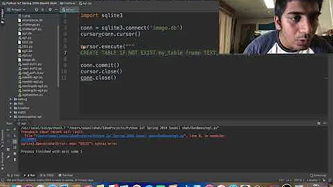 How to read and write Image to a database using Python SQLITE.