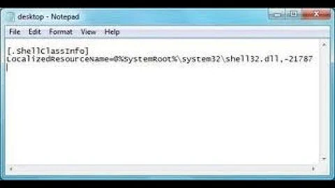 Fix: [.ShellClassInfo] Windows 7|8|10 (Desktop.ini) | Songkhangluu✅