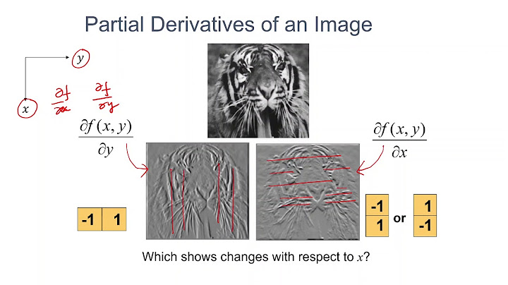 Lecture 04a Image Gradients