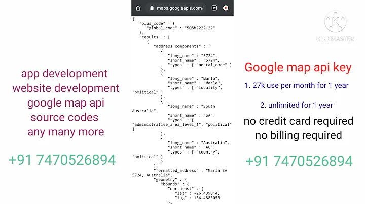 Without billing google map api