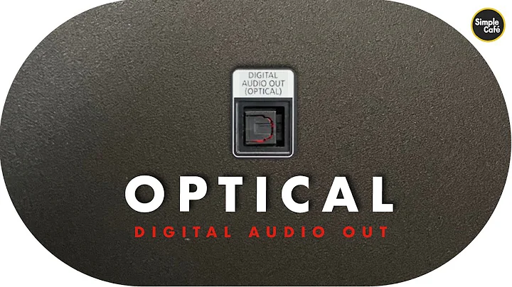 TV Digital Audio Out (Optical, SPDIF) to External Speakers