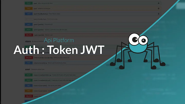 Découverte d'API Platform : Authentification JWT