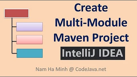Create Multi-Module Maven Project in IntelliJ IDEA