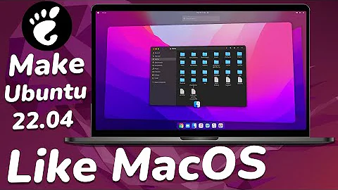 How to MAKE Ubuntu 22.04 Look Like Mac OS Monterey