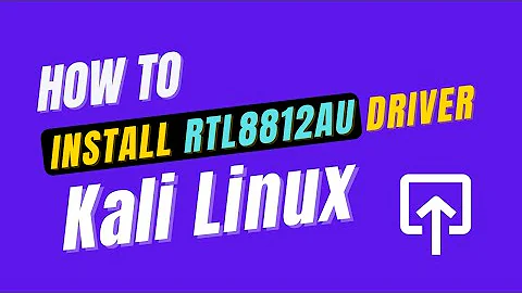 How to install the Realtek RTL8812AU Driver on Kali Linux 2022.1 VirtualBox