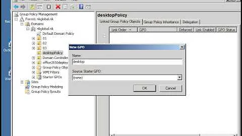Desktop Policy Restrictions Configured by Group Policy in Windows Server 2008 R2