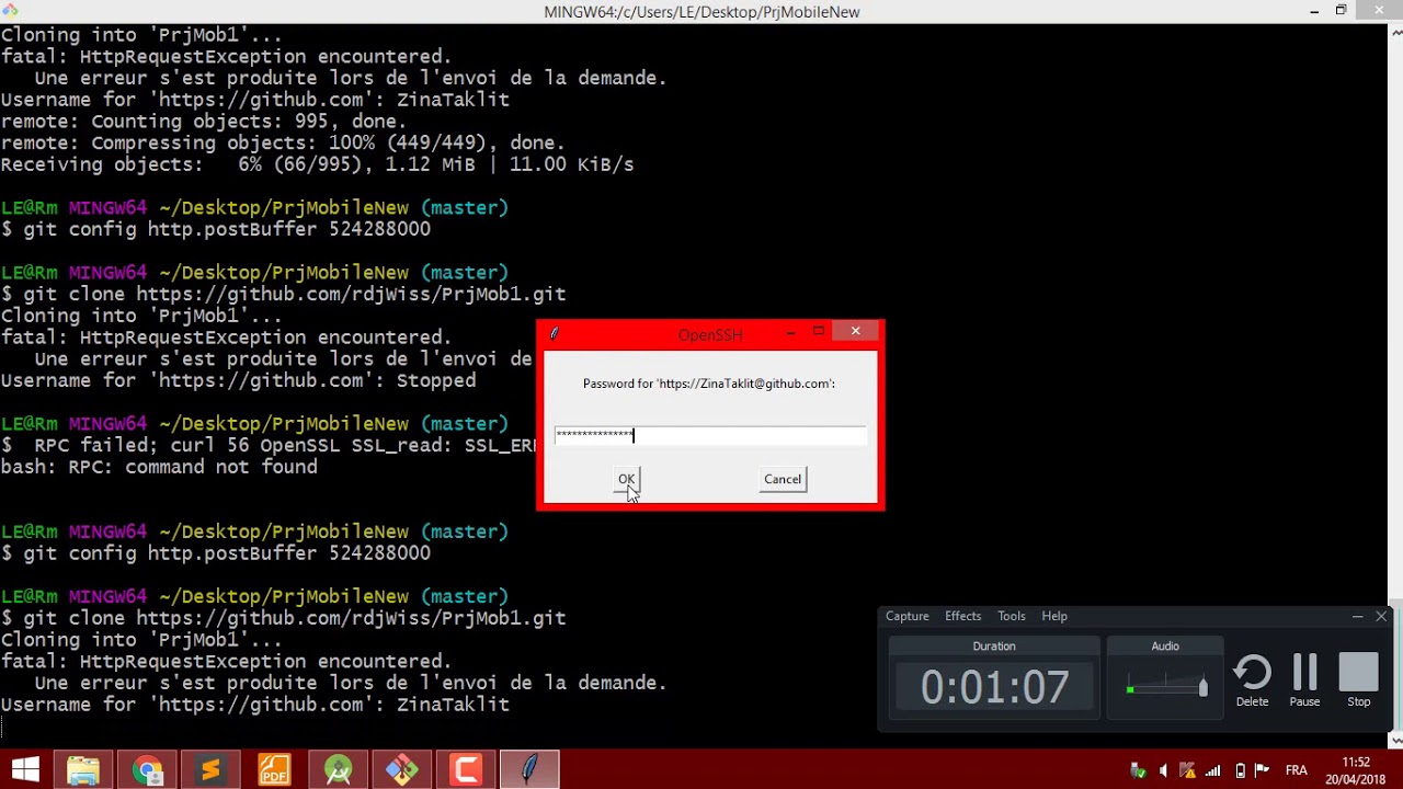 RPC failed; curl 56 OpenSSL SSL_read: SSL_ERROR_SYSCALL, errno 10054