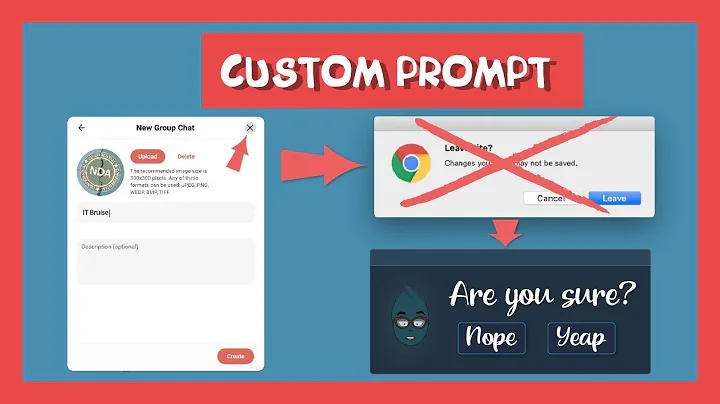 Custom React Router Prompts