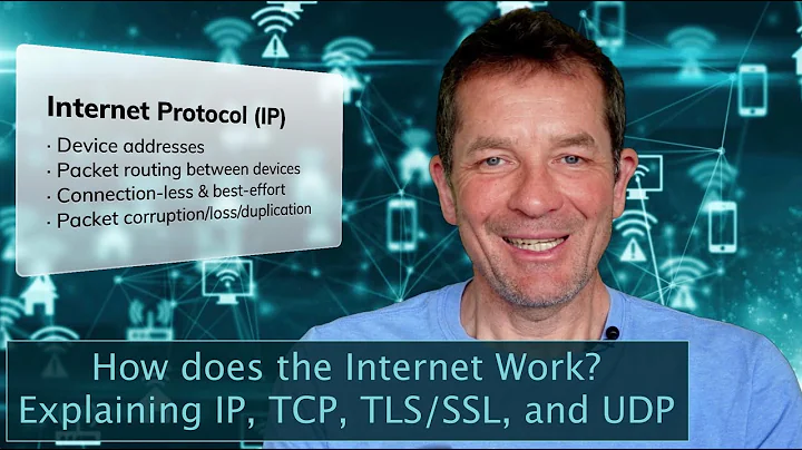 How does the Internet Work? Explaining IP, TCP, TLS/SSL, and UDP