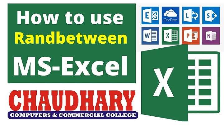 Randbetween | How to use minute formula in excel | Excel Tips