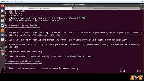 Device Drivers vs Kernel Modules