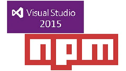 Using NPM in ASP.NET Core 1.0 on Visual Studio 2015 to Manage Client Side Packages
