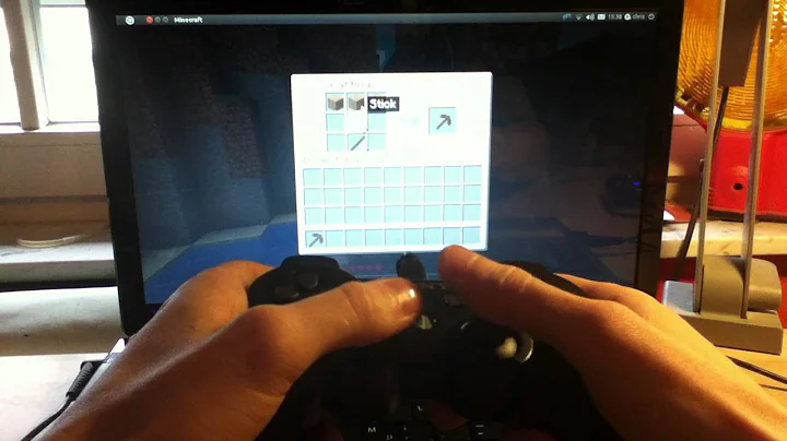 How to Play Minecraft with a Sixaxis PS3 Controller on Ubuntu