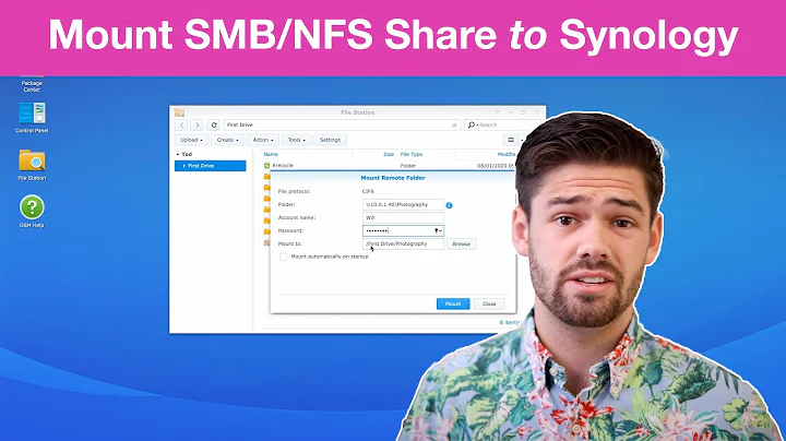 Mount Another NAS over SMB/NFS to Your Synology | 4K TUTORIAL