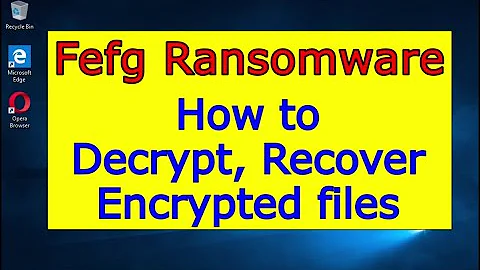 Fefg virus (ransomware). How to decrypt .Fefg files. Fefg File Recovery Guide.