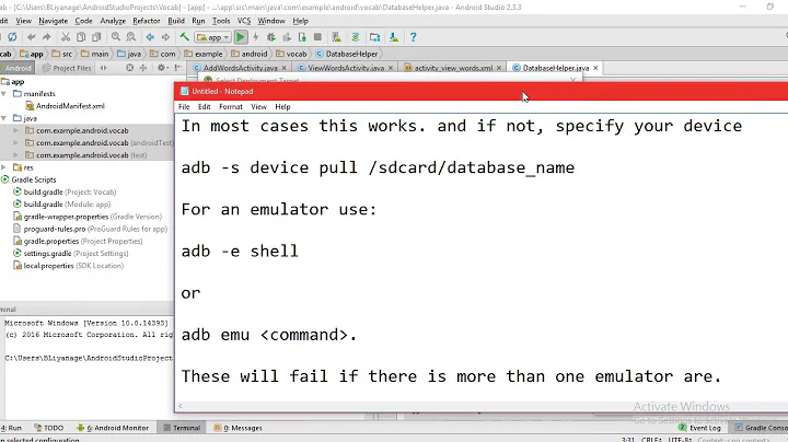 How to fix adb: error: connect failed: more than one device/emulator ?