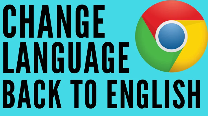 How to Change Google Chrome Language Back to English - 2021 FIX