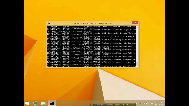 Windows command prompt tutorial 1 - changing directories, listing files and folders