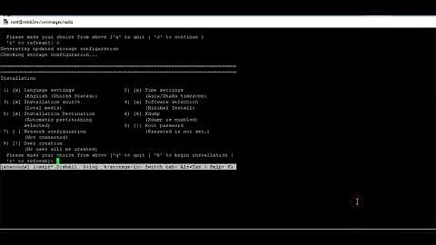 install vm kvm from from terminal virsh centos