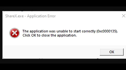 Fix Error 0xc0000135 The Application Was Unable To Start Correctly On Windows 11