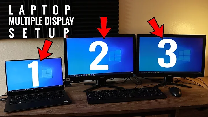 How to setup Multiple Display on a Laptop
