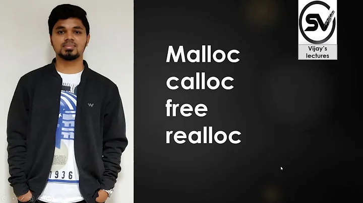 Dynamic memory allocation in C |calloc() & malloc()|realloc|free| Sanduri Vijay