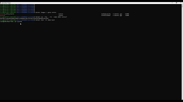 Docker failed to get d bus connection operation not permitted