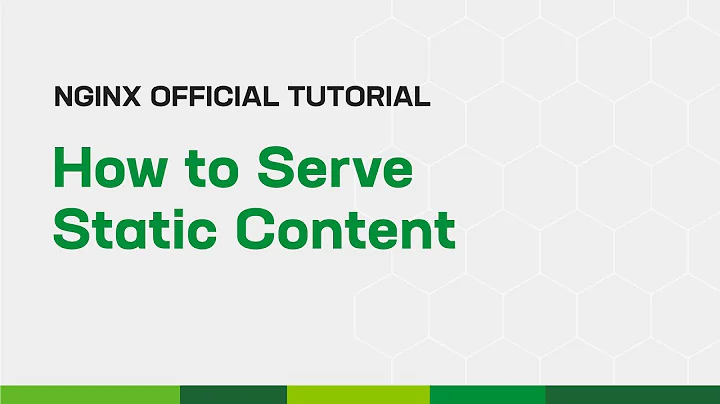 How to Serve Static Content