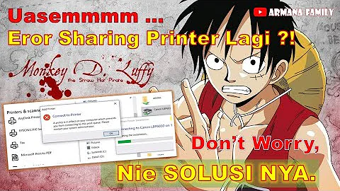Error Sharing Printer: A Policy is in effect on ur comp which prevents u from connect to print queue