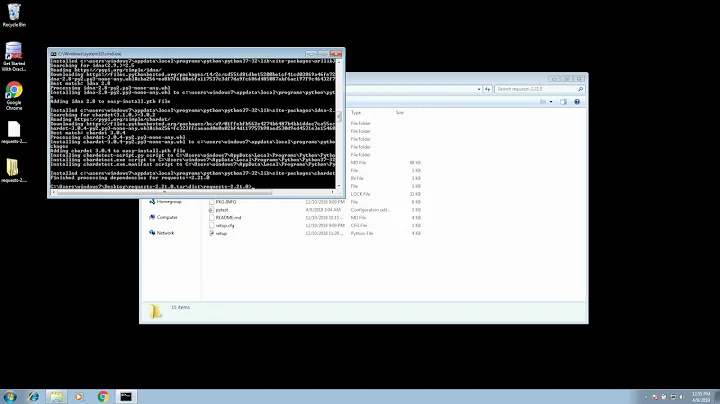 how to install python module from tar gz archive