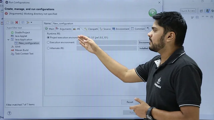 Eclipse - Run Configuration