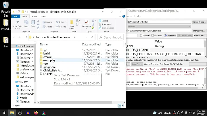 CMake Library Tutorial   Episode 3   Linking