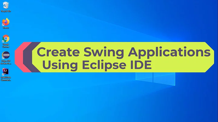 Java Swing using Eclipse IDE(2022)|Install Swing in Eclipse| Install WindowBuilder Plugin in Eclipse