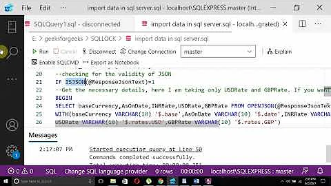 Ways of Storing JSON data in SQL Server