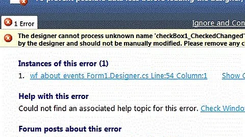 Visual Studio C# Event Tutorial - Prevent Possible Data Loss Before Loading the Designer