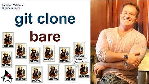 git clone bare example